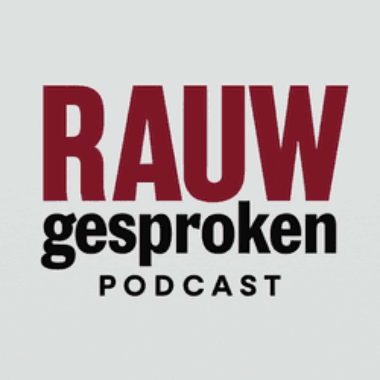 RAUWgesproken podcastlogo